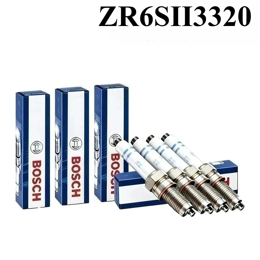Bosch Spark Plug Iridium - Świeca zapłonowa Bosch ZR6SII3320 odpowiednia dla