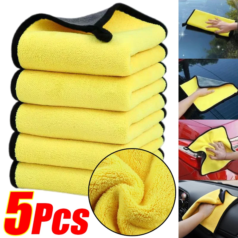 Microfiber Towel Detailing - 1/5 szt. Myjnia samochodowa ręcznik z