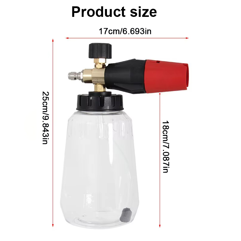 Wysokociśnieniowa lanca do pia – Pressure Washer Foam Gun recenzja i cena