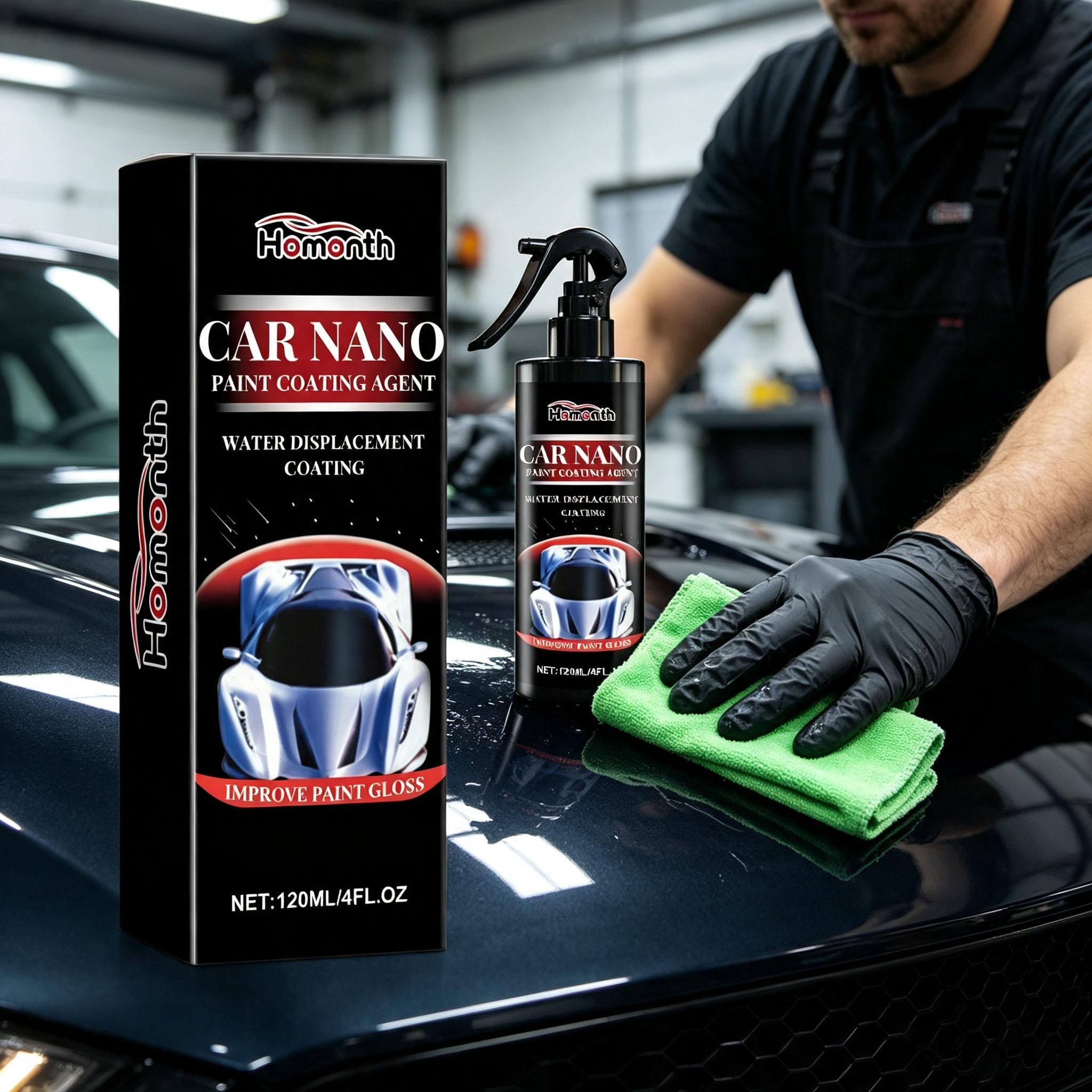 Homonth Spray do Nano Powlekan – Car Wax Ceramic Coating recenzja i cena