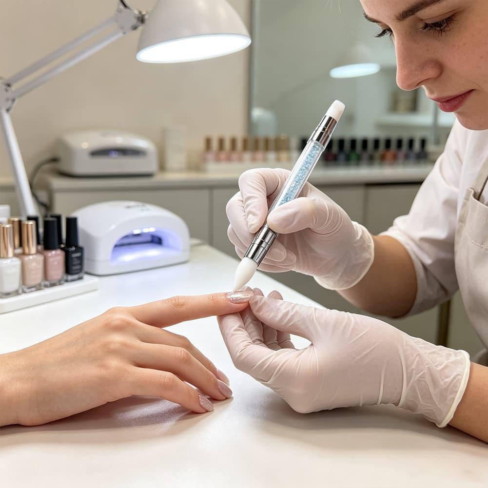 Dwustronny silikonowy pędzelek – Wax Applicator Pad recenzja i cena